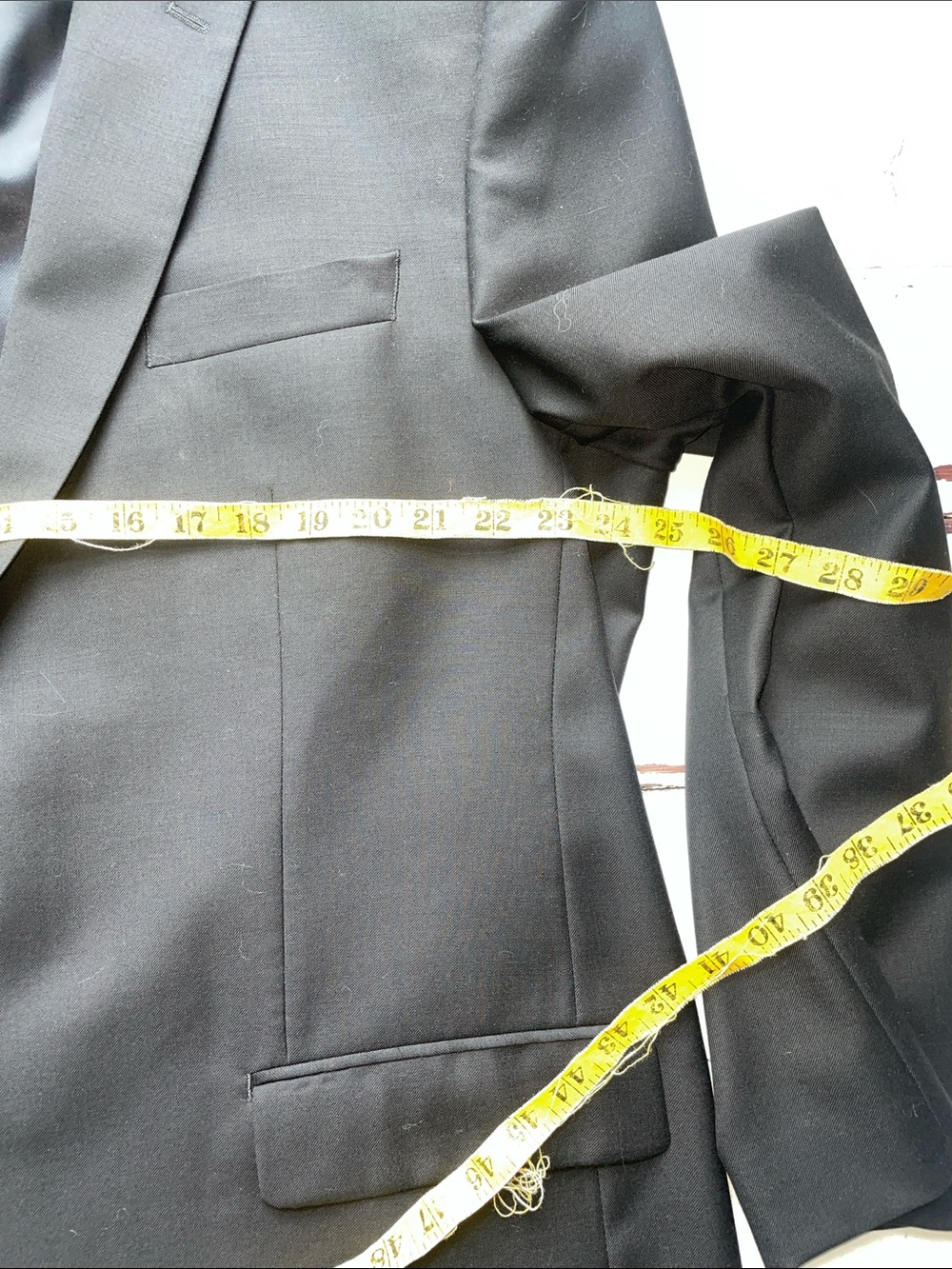 Ralph Lauren Men's Black Wool 2-Piece Suit - Picture 5 of 12